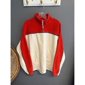 Vintage 90s Inversion Snowboard Mens Large Pullover Sportswear Fleece‎ Jacket